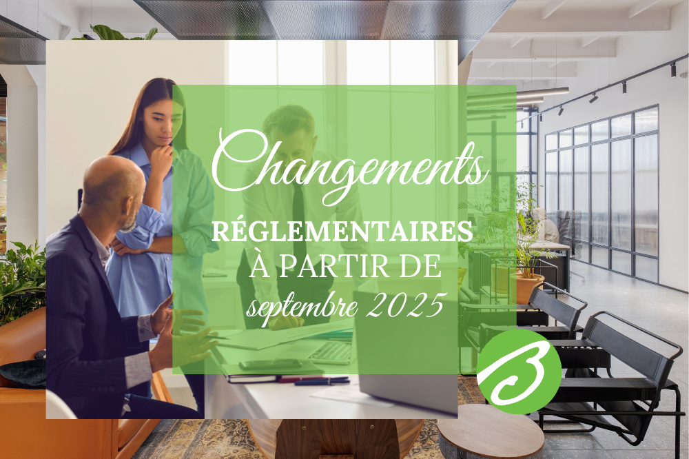 Les changements réglementaires à anticiper dès septembre 2025