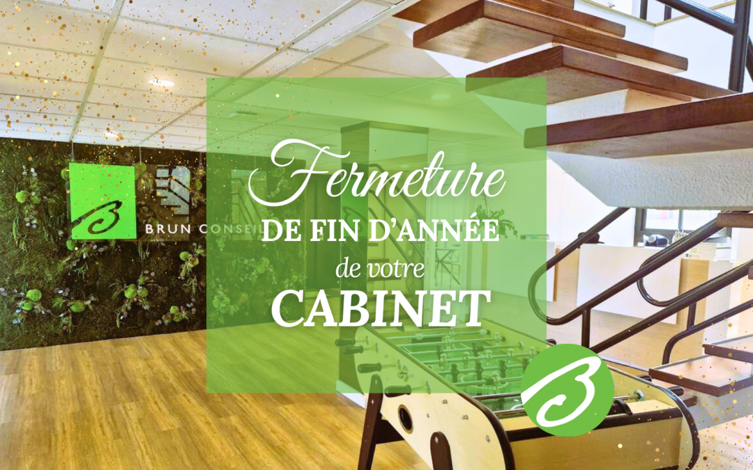 Fermeture de fin d’année